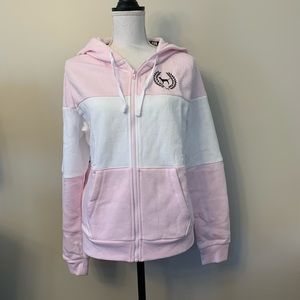 NEW Pink Zip-Up Hoodie